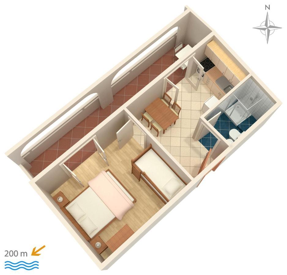 Apartments And Rooms With Parking Space Metajna, Pag - 4120 Dış mekan fotoğraf